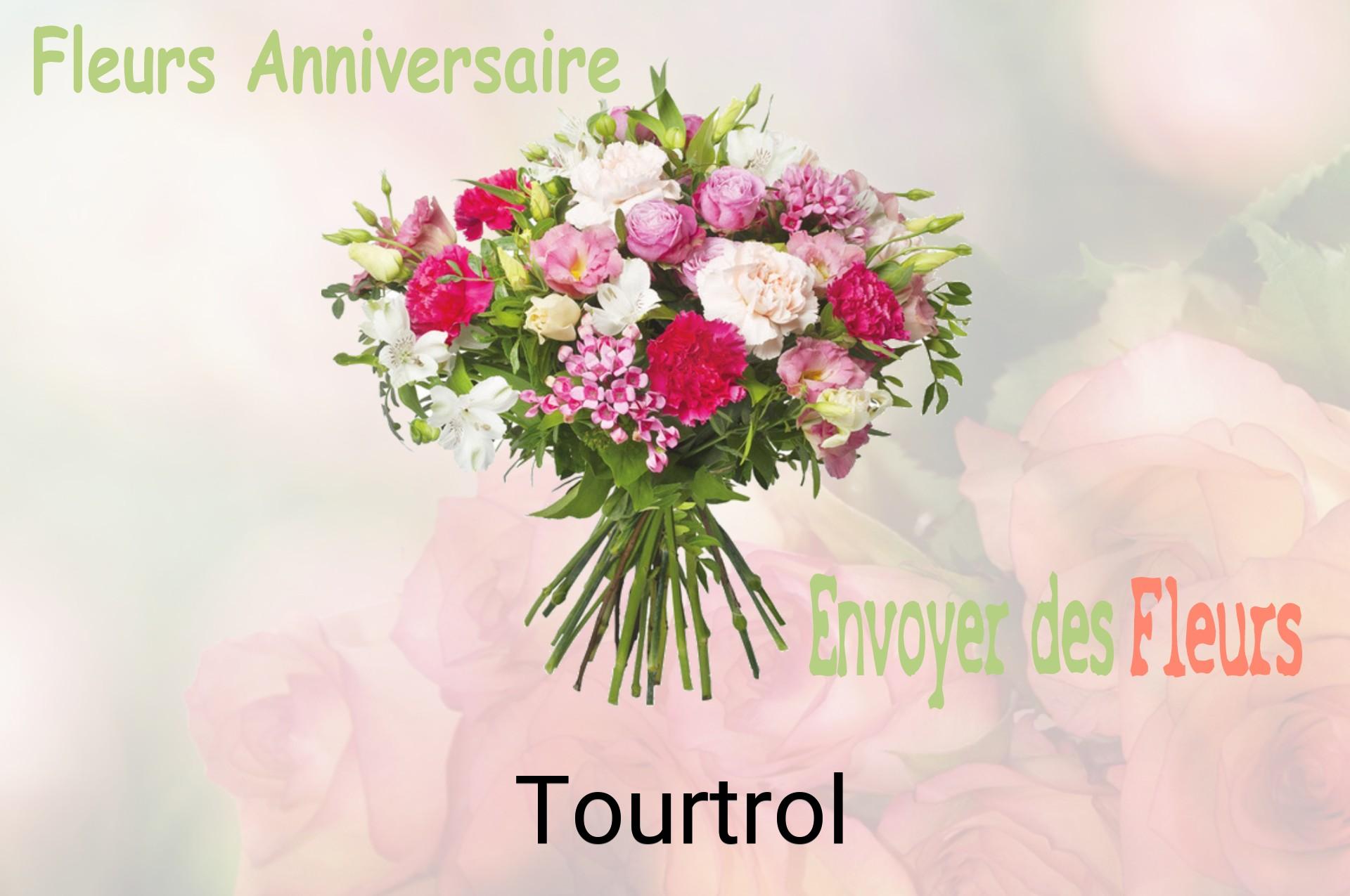 Bouquet de fleurs d’anniversaire livré à Tourtrol