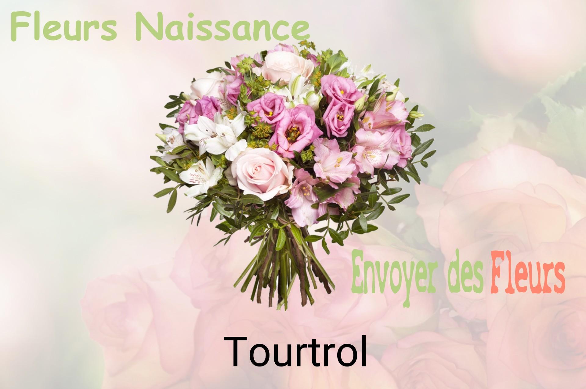 Bouquet de fleurs de naissance livré à Tourtrol